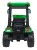 Traktor na akumulator  MEGA  D68 Z Przyczepką Zielony 24V 2x200W