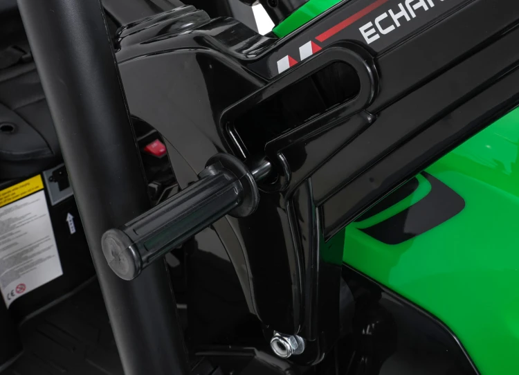 Traktor na akumulator  MEGA  D68 Z Przyczepką Zielony 24V 2x200W