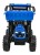 Traktor na akumulator  MEGA  D68 Z Przyczepką Niebieski 24V 2x200W