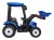 Traktor na akumulator  MEGA  D68 Z Przyczepką Niebieski 24V 2x200W