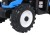 Traktor na akumulator  MEGA  D68 Z Przyczepką Niebieski 24V 2x200W