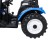 Traktor na akumulator  MEGA  D68 Z Przyczepką Niebieski 24V 2x200W