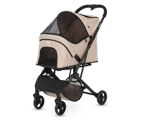 Qppet Wózek dla zwierząt Pettie Pet Beige
