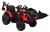 Pojazd Traktor Na Akumulator Z Przyczepą 720-T Czerwony SX2068
