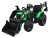 Pojazd Traktor Na Akumulator Z Przyczepą 720-T Zielony SX2068