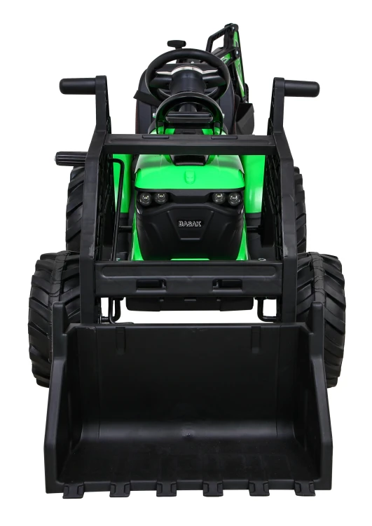Pojazd Traktor Na Akumulator Z Przyczepą 720-T Zielony SX2068