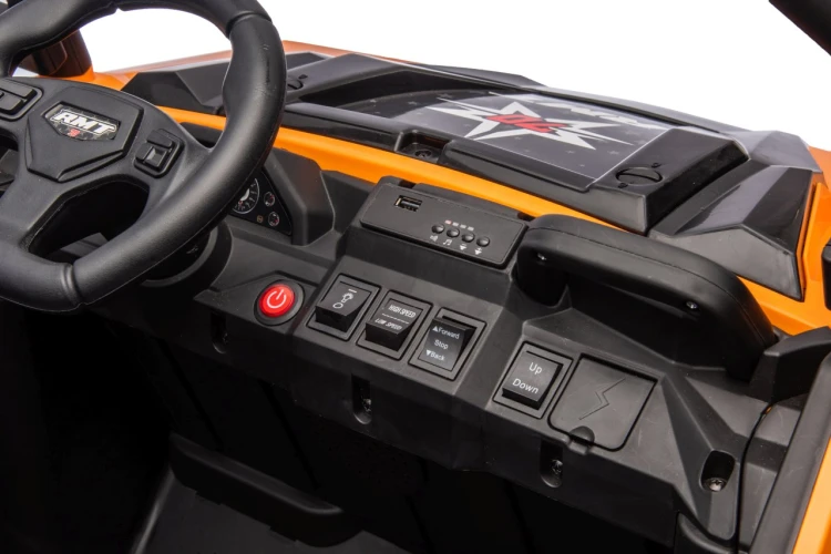 Pojazd na akumulator Farmer Truck X-POWER Pomarańczowy