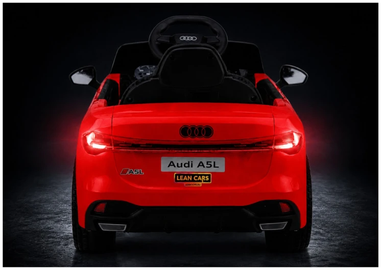 Pojazd Na Akumulator Audi A5L HL788 Czerwony