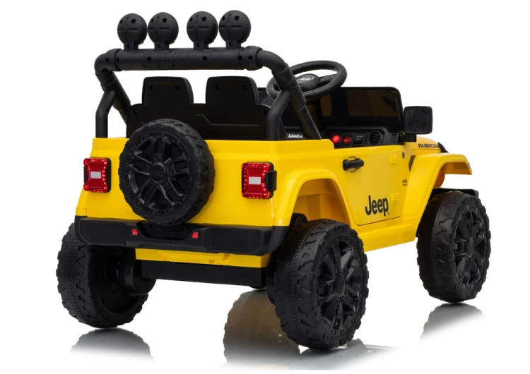 Pojazd Na Akumulator Jeep Rubicon DK-JWR558 24V Żółty
