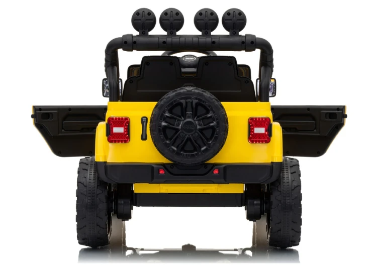 Pojazd Na Akumulator Jeep Rubicon DK-JWR558 24V Żółty