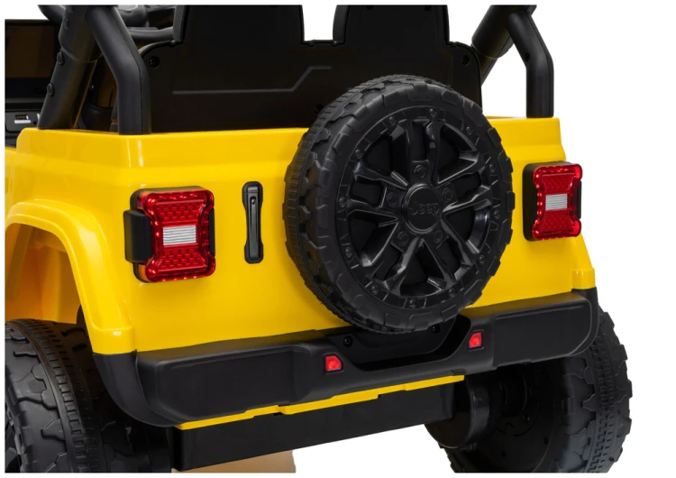 Pojazd Na Akumulator Jeep Rubicon DK-JWR558 24V Żółty