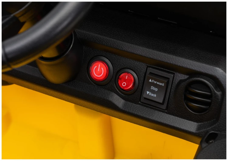 Pojazd Na Akumulator Jeep Rubicon DK-JWR558 24V Żółty