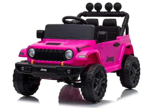 Pojazd Na Akumulator Jeep Rubicon DK-JWR558 24V Różowy