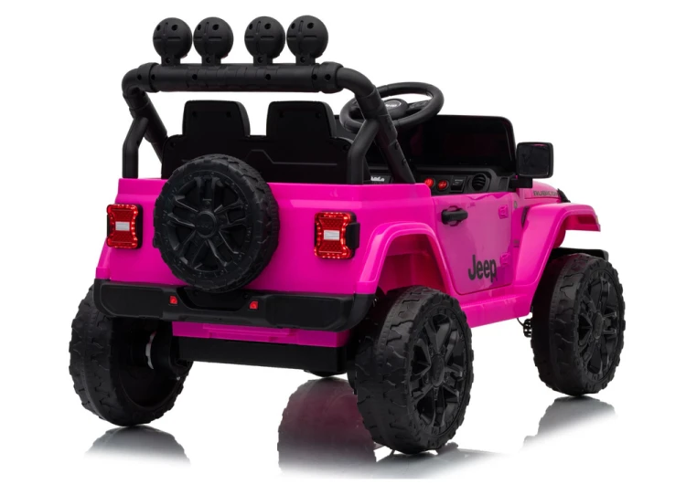 Pojazd Na Akumulator Jeep Rubicon DK-JWR558 24V Różowy