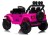 Pojazd Na Akumulator Jeep Rubicon DK-JWR558 24V Różowy