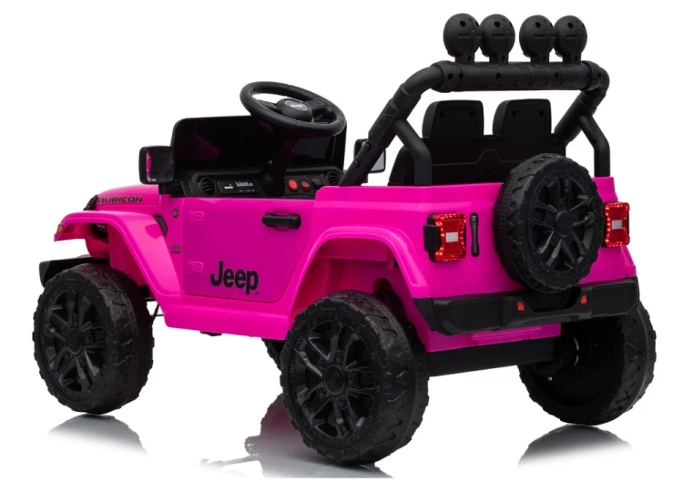 Pojazd Na Akumulator Jeep Rubicon DK-JWR558 24V Różowy