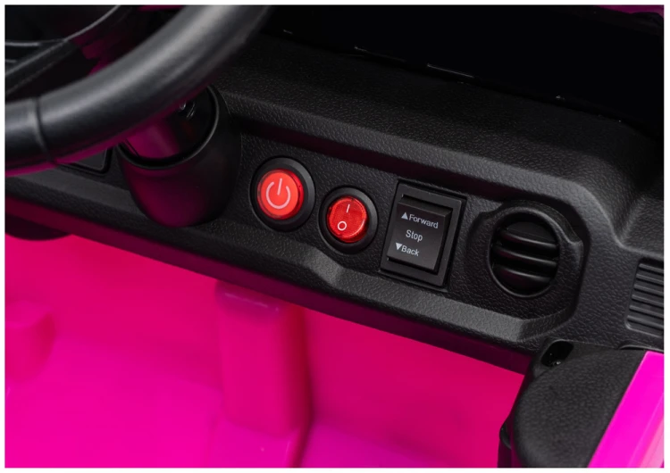 Pojazd Na Akumulator Jeep Rubicon DK-JWR558 24V Różowy