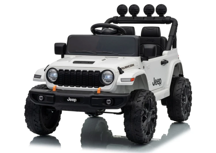 Pojazd Na Akumulator Jeep Rubicon DK-JWR558 24V Biały