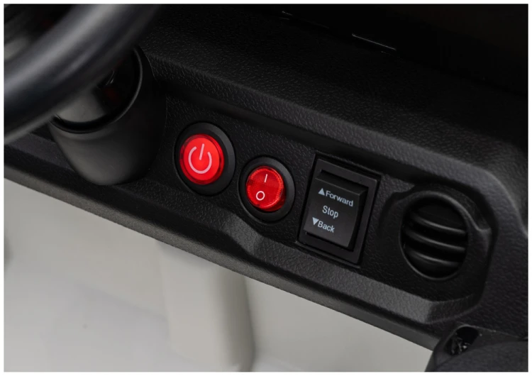 Pojazd Na Akumulator Jeep Rubicon DK-JWR558 24V Biały