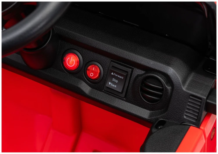Pojazd Na Akumulator Jeep Rubicon DK-JWR558 24V Czerwony