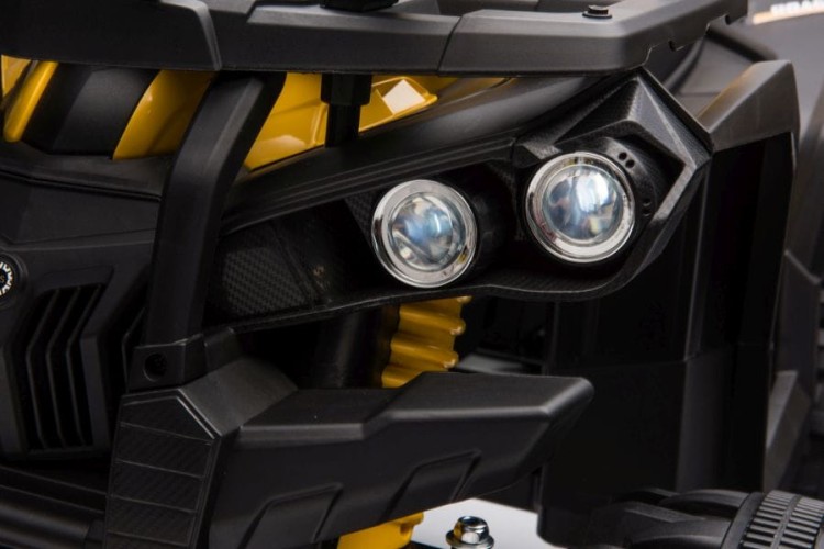 Quad Na Akumulator dla dzieci QLS-3288 żółty