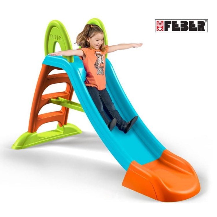 FEBER Zjeżdżalnia Ogrodowa Ślizg Wodny 152 cm