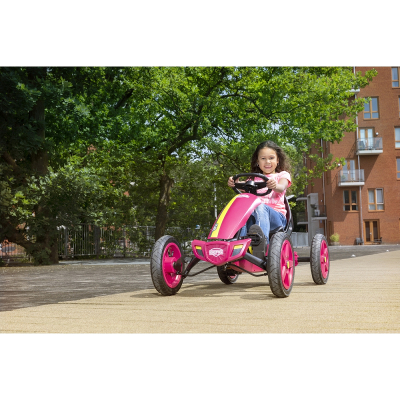 gokart na pedały pompowane koła