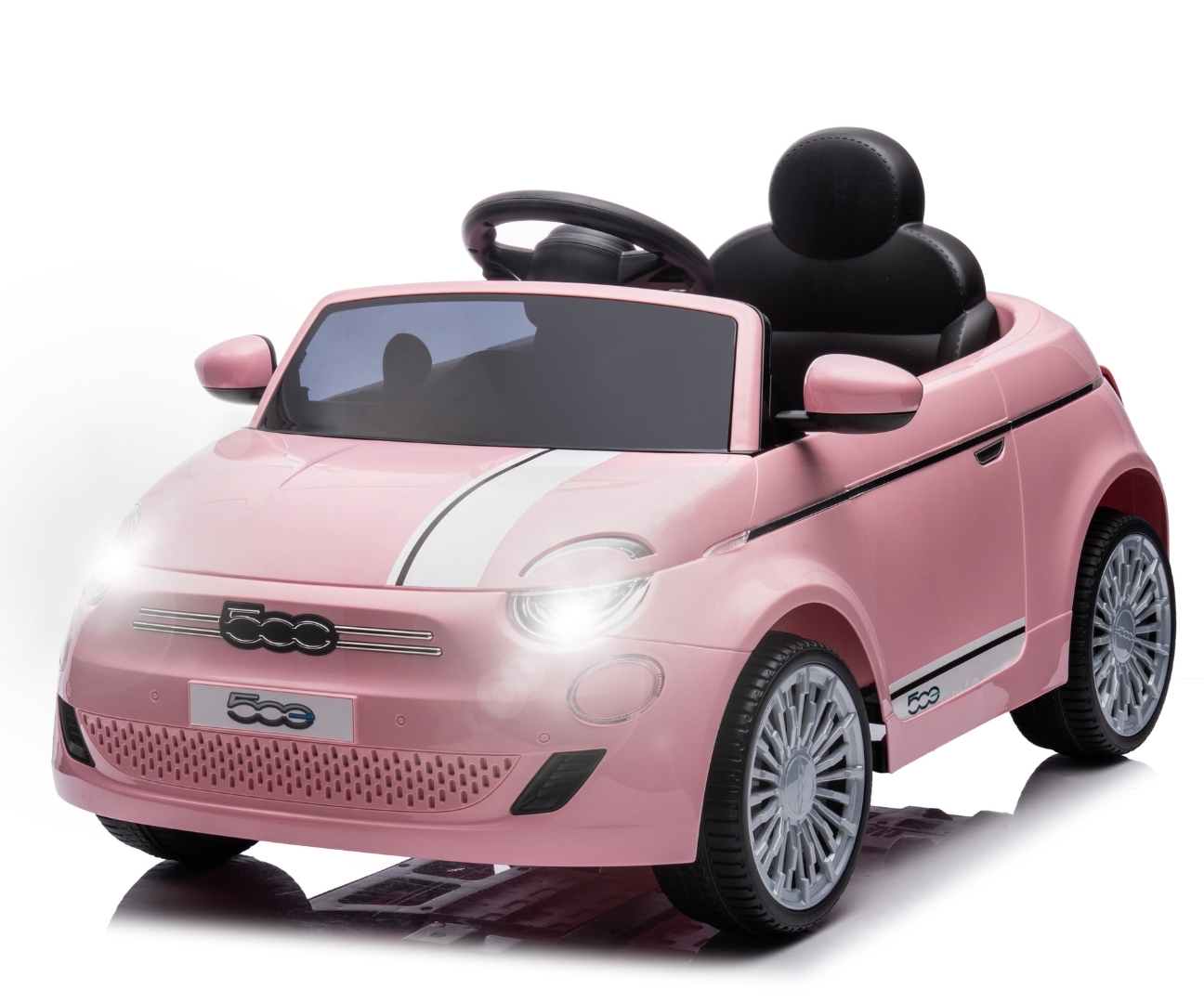 autko na akumulator FIAT 500E
