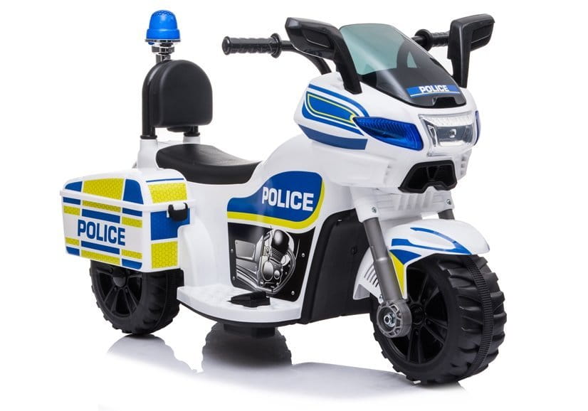 policyjny motor na akumulator