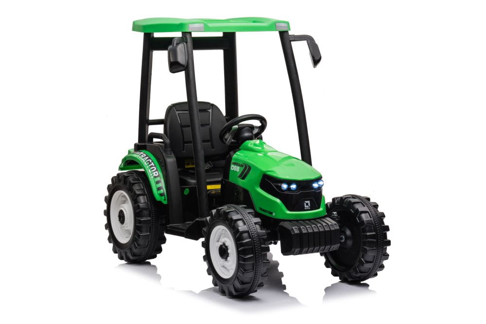 wielki traktor na akumulator