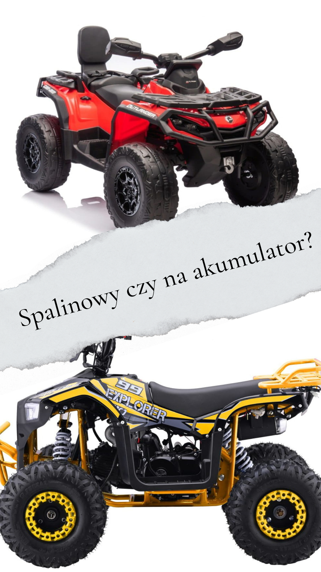 Quad spalinowy vs quad na akumulator - poradnik wyboru