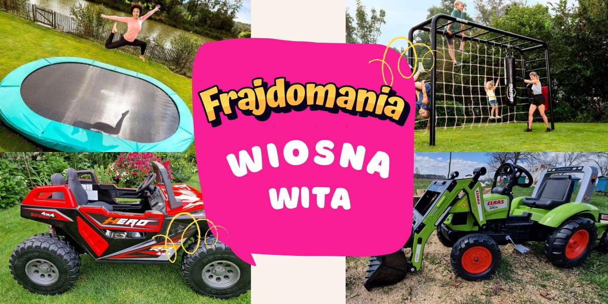 Wiosna nadchodzi! Czas na zabawę na świeżym powietrzu!